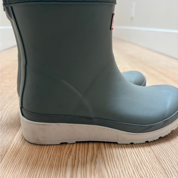 Hunter Women's Original Play Waterproof Boots 7 / E 38 gray / white new - Picture 7 of 11